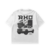 White RAM RHO White Tee